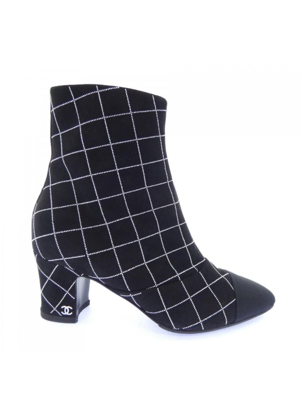 Chanel Short Boots Black